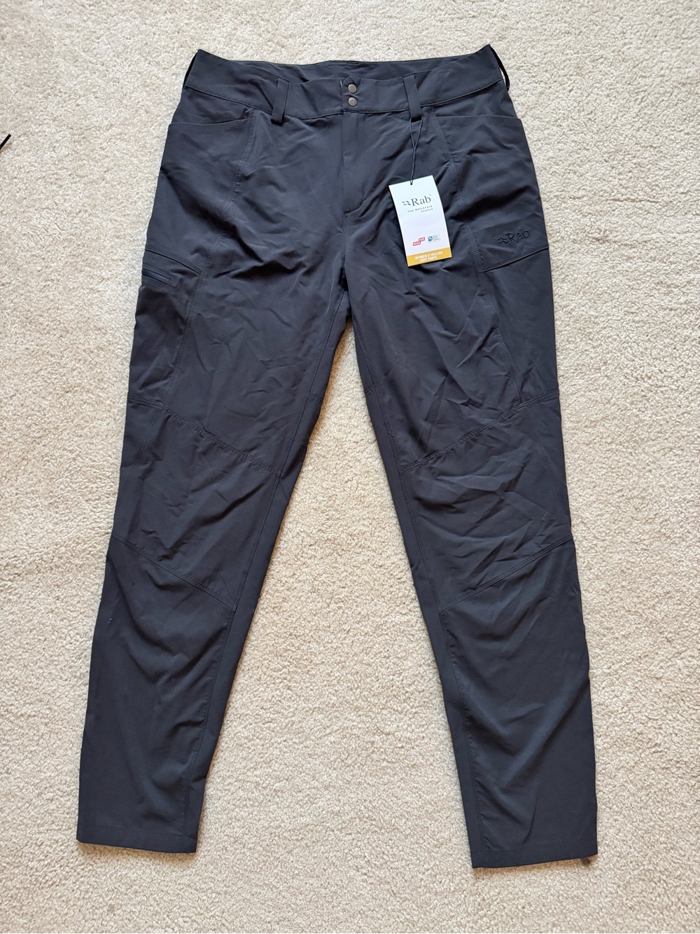 Rab Women’s Black Outdoor Softshell Pants